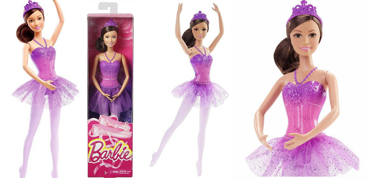 Barbie Fairytale Ballerina Doll, Purple -- $5.00 (reg. $8.99), No Minimum Shipping!