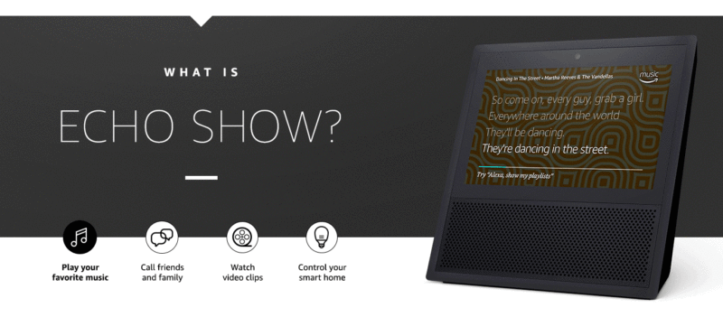 Wow -- Introducing the NEW Amazon Echo Show!