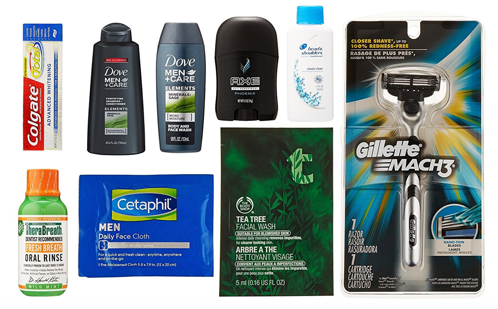 *HOT HOT HOT* Men's Grooming Sample Box, 8 or more items -- FREE After $9.99 Credit!