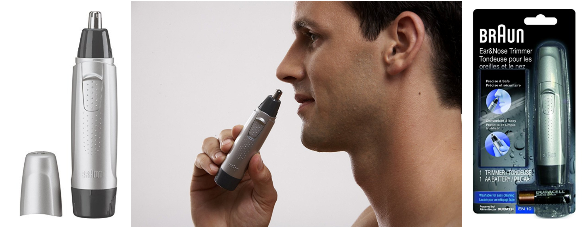 Braun Ear and Nose Hair Trimmer -- $7.09 (reg. $17.99), BEST Price!