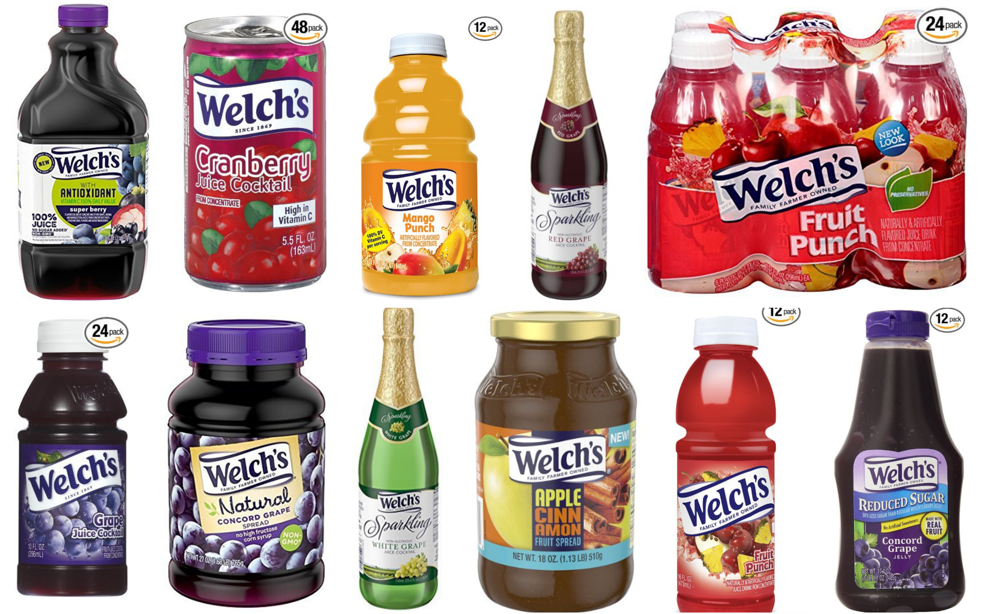 NEW Coupons = Lots of Extra Discounts on Select Welch's Juice!