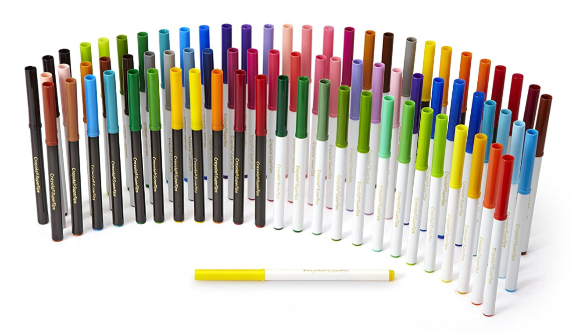 Crayola Super Tips, Washable Markers, 80 Count -- $8.76 (reg. $19.99), BEST Price to Date!