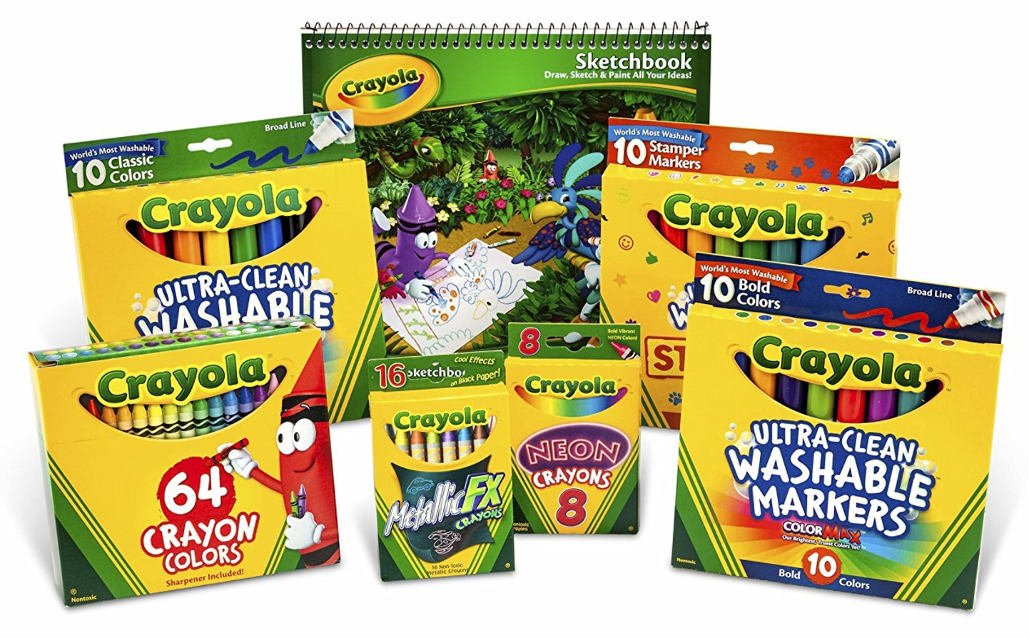 Crayola Crayon And Crayola Ultraclean Washable Marker Kit -- $12.38 (reg. $25.49), BEST Price!
