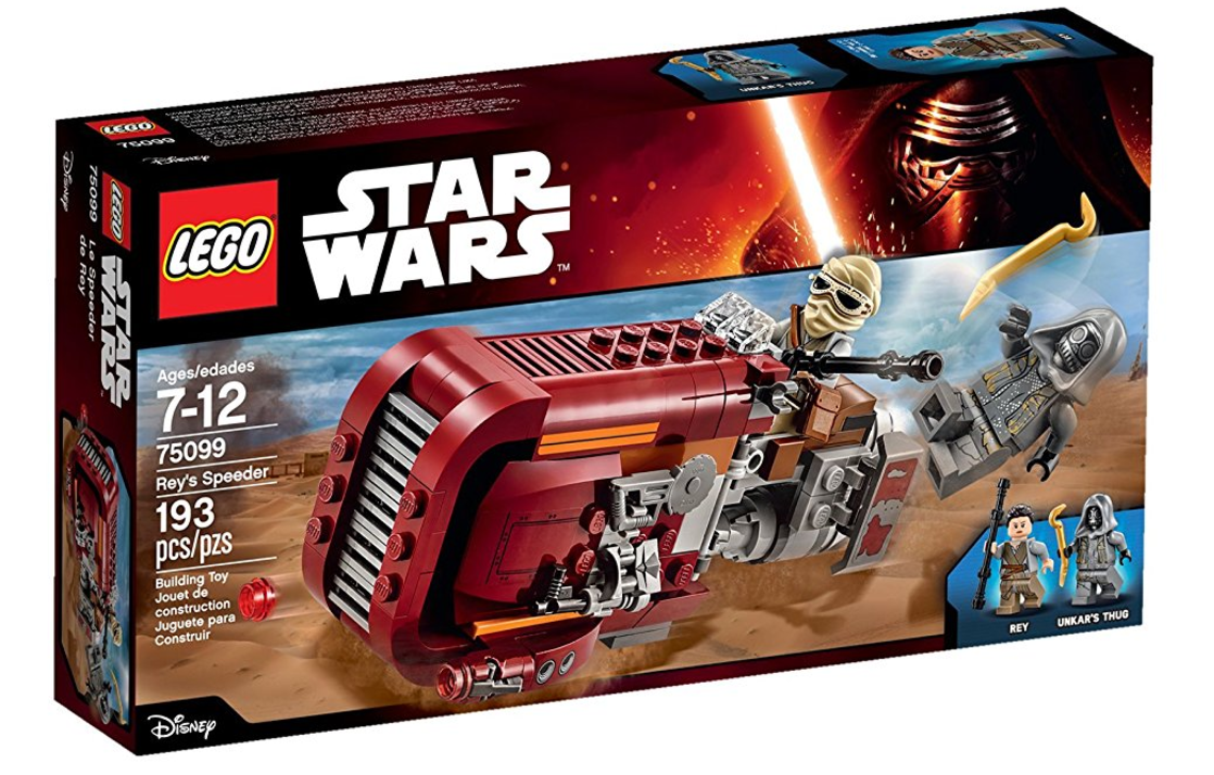 LEGO Star Wars Rey's Speeder 75099 Star Wars Toy -- $10.76 (reg. $19.99), BEST Price!