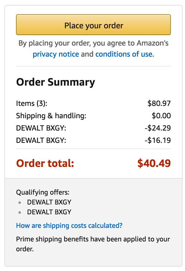 *Price Mistake?!* Select DEWALT Accessories: Buy 3 Get 50% Off!