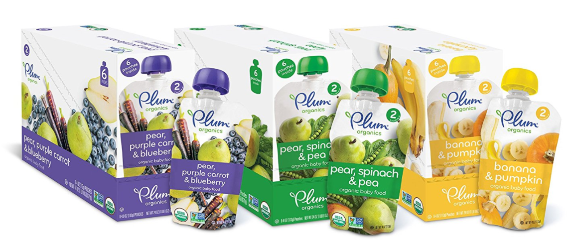 Plum Organics Stage 2, Organic Baby Food Variety Pack (Pack of 18) as low as $15.43 (reg. $25.72) Shipped!