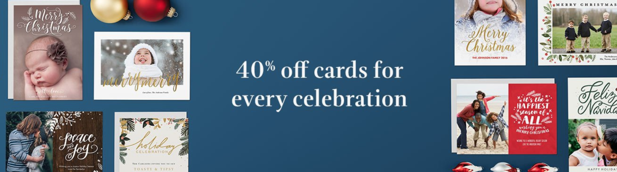 Amazon Prints: Order Now and Get 40% Your Holiday Cards!