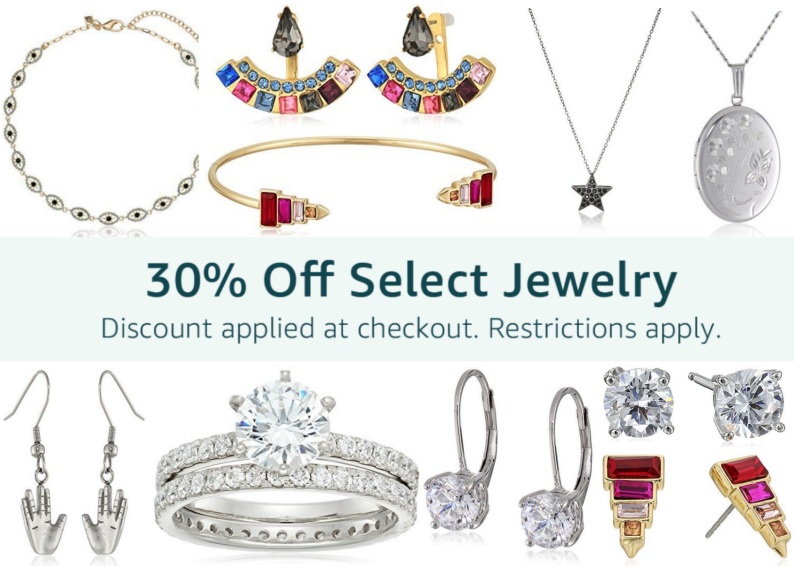 Amazon Black Friday: Extra 30% Off Select Jewelry at Checkout -- MANY Already Discounted!