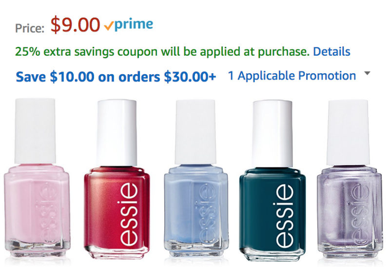 *HOT HOT HOT* 5 Essie Nail Polishes ONLY $23.71 or $4.75/each!