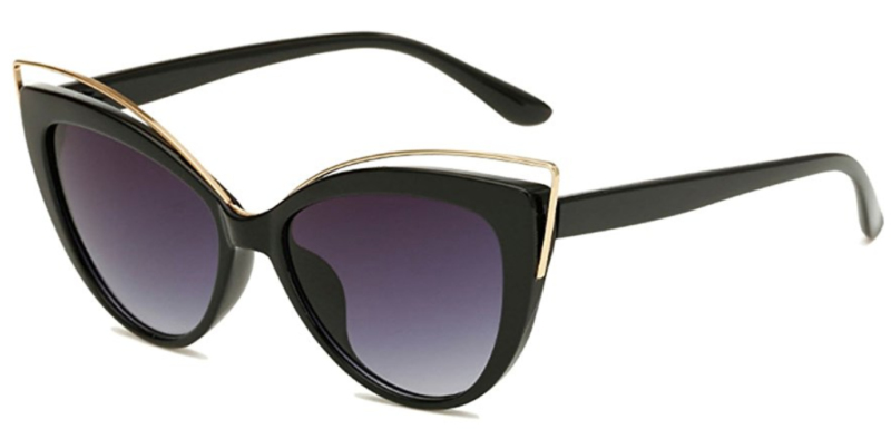Highly Rated Women's Cat Eye Sunglasses ONLY $8 Shipped -- Stocking Stuffer Idea!