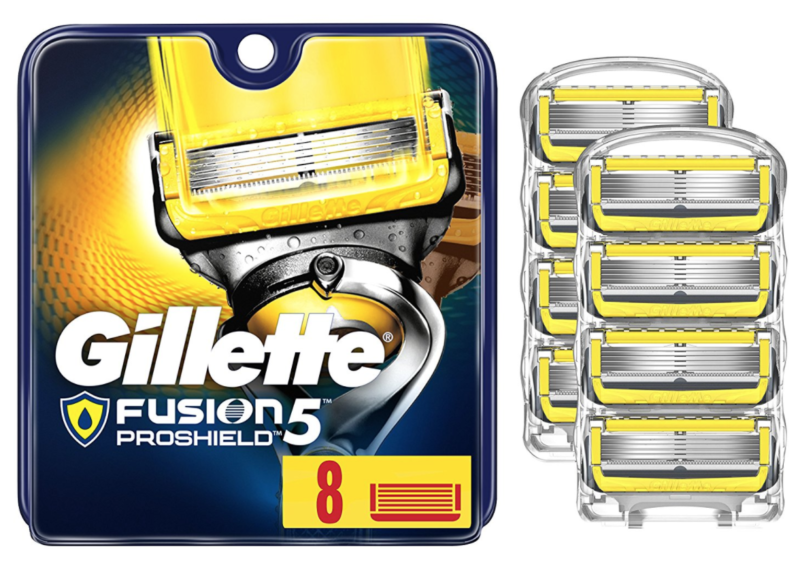 *WILL SELL OUT* Gillette Fusion5 ProShield Men's Razor Blades, 8 Blade Refills -- $17.99 (reg. $41.99), BEST price!