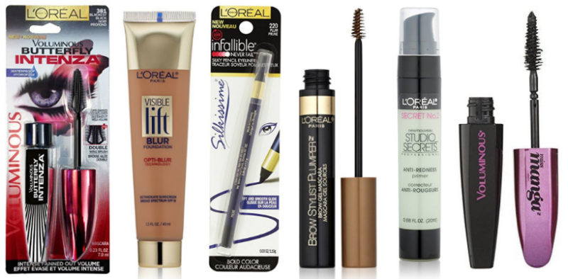 Up to 65% Off Select L'Oréal Paris Cosmetics = AMAZING DEALS!