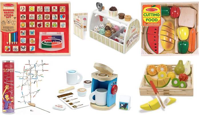 Buy 1 Get 1 40% off all Melissa & Doug role play & toys!