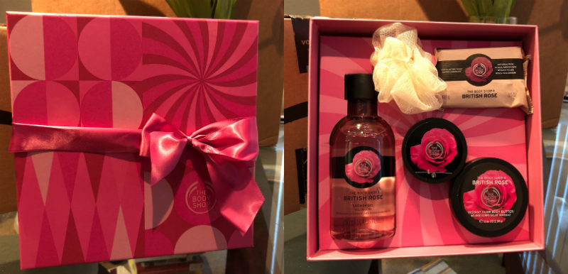 The Body Shop British Rose Festive Picks Small Gift Set