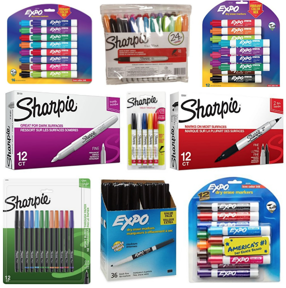 Save BIG on Back to School & Business Writing Products from Sharpie and Expo