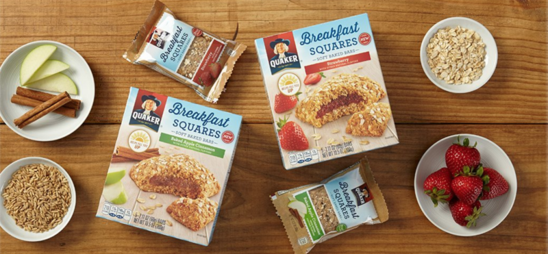 *HOT* Quaker Baked Squares, Soft Baked Bars, Apple Cinnamon & Strawberry, 5 Bars (Pack of 8) as low as $7.28 or 18¢/bar shipped (reg. $12.59)