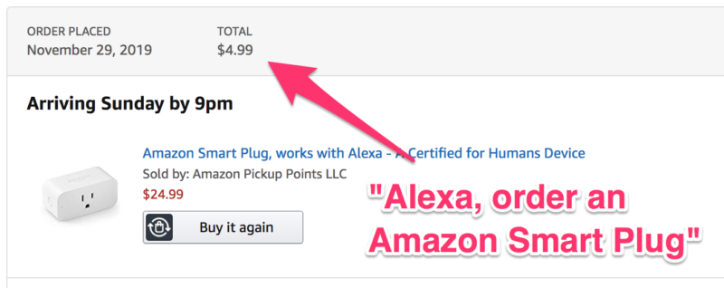 Amazon Black Friday: Get an Amazon Smart Plug for ONLY $4.99 When You Order Through Alexa!